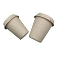 Disposable Biodegradable Sugarcane Bagasse Cup Bagasse Coffee Cup For Drinking Coffee